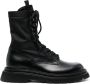 DSQUARED2 Leren combat boots Zwart - Thumbnail 1