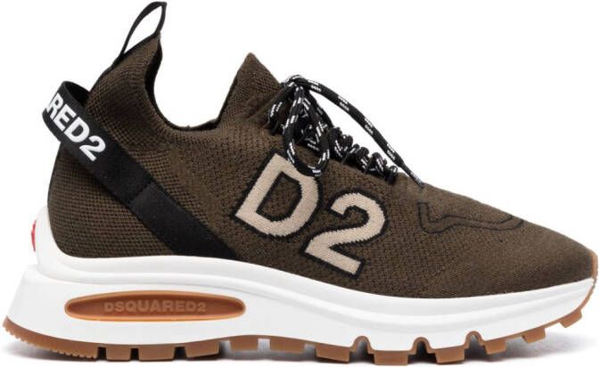 DSQUARED2 Run DS2 low-top sneakers Groen