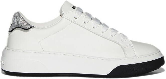 DSQUARED2 Sneakers met logoprint Wit