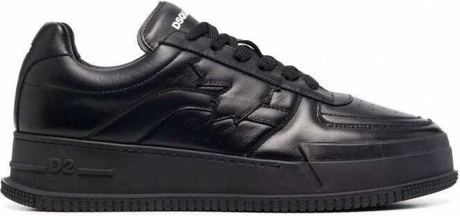 Dsquared2 Sneakers met logoprint Zwart