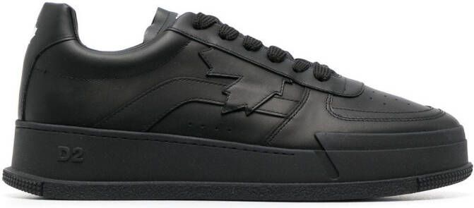 Dsquared2 Sneakers met logoprint Zwart