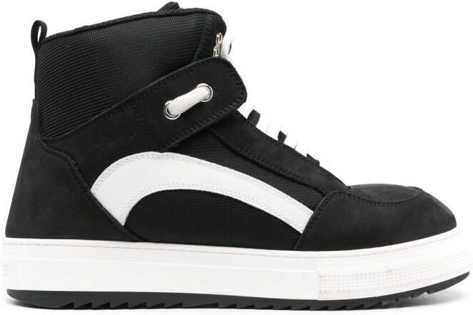 DSQUARED2 Tweekleurige sneakers Zwart