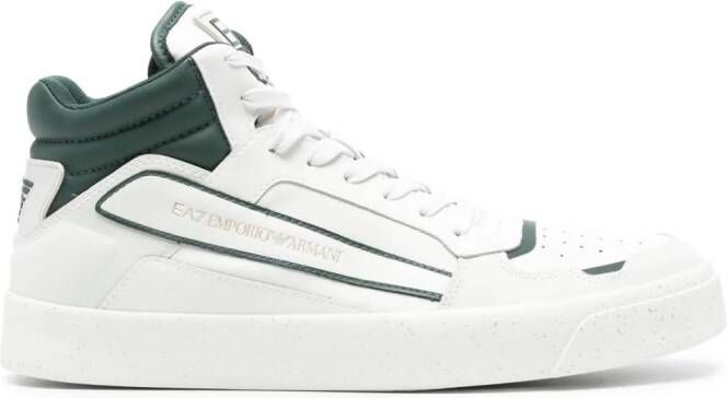 Ea7 Emporio Armani High-top sneakers Wit