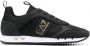 Ea7 Emporio Armani Sneakers met logoprint Zwart - Thumbnail 1