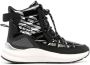 Ea7 Emporio Armani Mountain high-top sneakers Zwart - Thumbnail 1