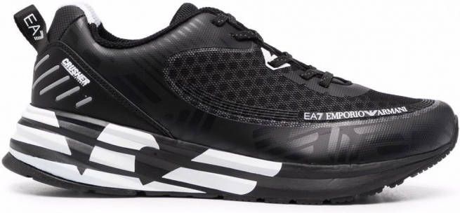 Ea7 Emporio Armani Sneakers met vlakken Zwart