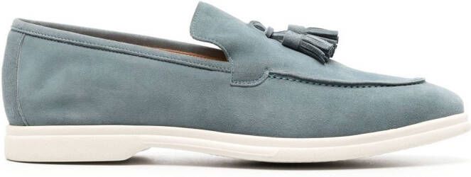 Eleventy Loafers met kwastje Blauw