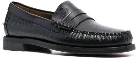 10 CORSO COMO Sebago loafers met patroon Zwart