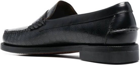 10 CORSO COMO Sebago loafers met patroon Zwart