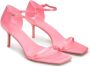 12 STOREEZ Sandalen met vierkante neus Roze - Thumbnail 2