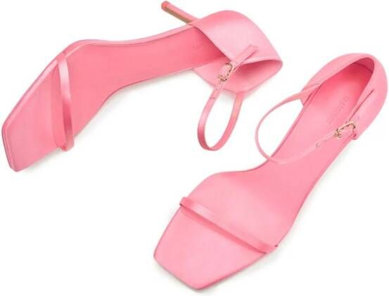 12 STOREEZ Sandalen met vierkante neus Roze