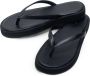 12 STOREEZ Leren teenslippers Zwart - Thumbnail 4