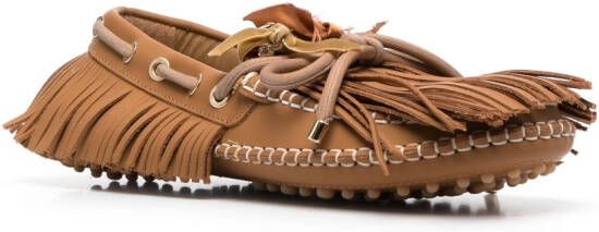 13 09 SR Loafers met franje Bruin