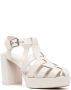 3.1 Phillip Lim Naomi sandalen met plateauzool Wit - Thumbnail 2