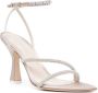 3juin Sandalen verfraaid met kristal Beige - Thumbnail 2