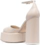 3juin Ambra leren sandalen Beige - Thumbnail 3