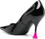 3juin Bahua lakleren pumps Zwart - Thumbnail 3