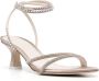 3juin Sandalen met lage hak Beige - Thumbnail 2