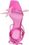 3juin Kimi sandalen met veren detail Roze - Thumbnail 4