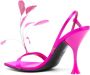 3juin Kimi sandalen met veren detail Roze - Thumbnail 3