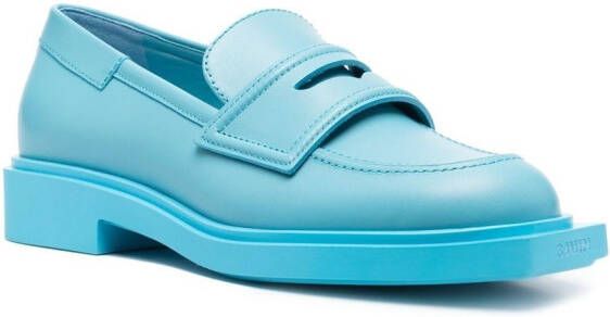 3juin Leren loafers Blauw