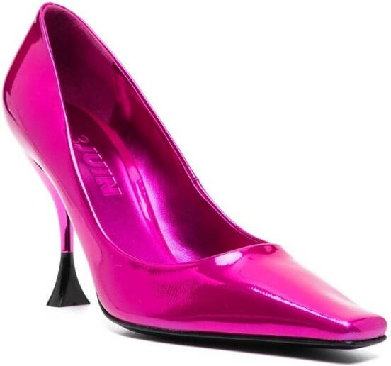 3juin Leren stiletto pumps Roze