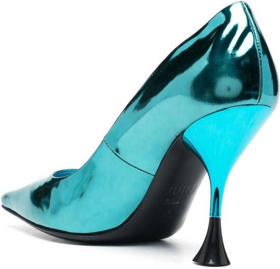 3juin Metallic pumps Blauw