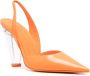 3juin Pumps met puntige neus Oranje - Thumbnail 2