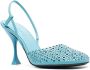 3juin Pumps verfraaid met kristallen Blauw - Thumbnail 2