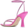 3juin Sandalen verfraaid met kristal Roze - Thumbnail 3