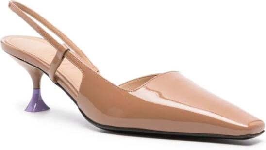 3juin Slingback pumps Beige