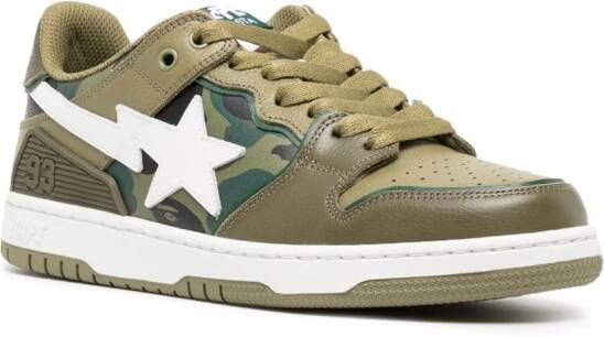 A BATHING APE BAPE Sk8 Sta #2 sneakers Groen