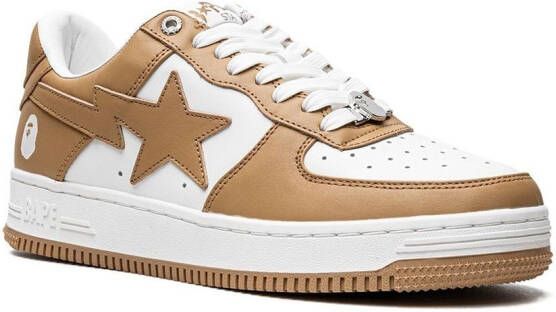 A BATHING APE BAPE STA #1 low-top sneakers Beige