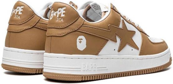 A BATHING APE BAPE STA #1 low-top sneakers Beige