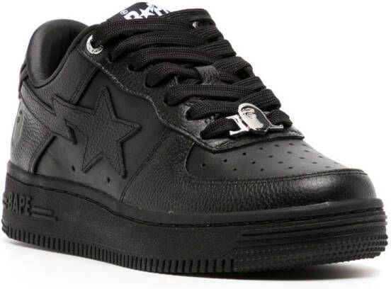 A BATHING APE Bape Sta #6 low-top sneakers Zwart