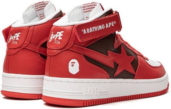 A BATHING APE BAPE STA MI #2 M2 sneakers Rood