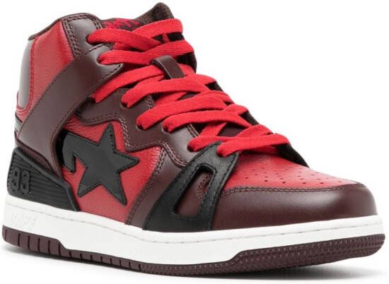 A BATHING APE BAPE STA sneakers Rood