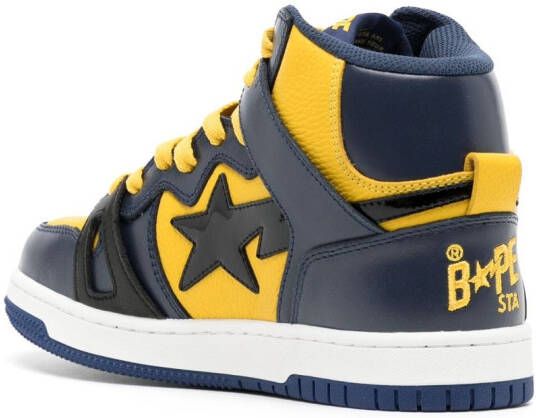 A BATHING APE BAPE STA 93 HI L sneakers Geel