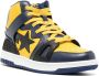 A BATHING APE Leren sneakers Blauw - Thumbnail 2