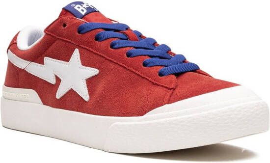 A BATHING APE Mad Sta #1 M1 sneakers Rood