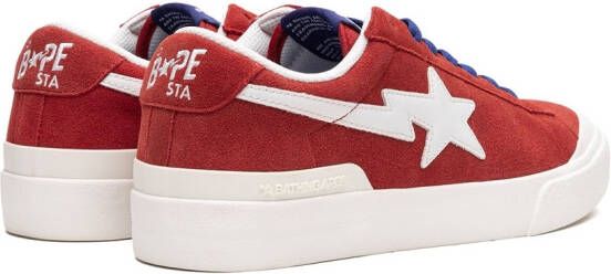 A BATHING APE Mad Sta #1 M1 sneakers Rood