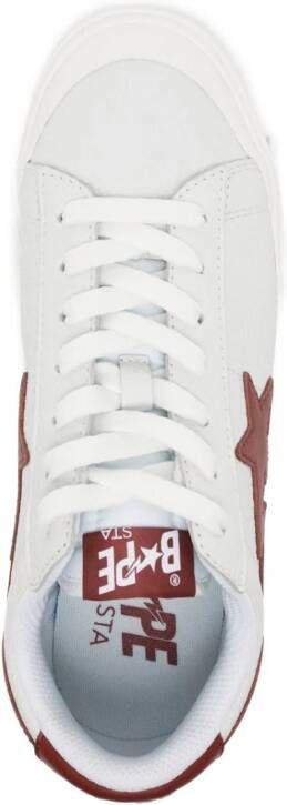 A BATHING APE Mad Sta #2 M1 sneakers Wit