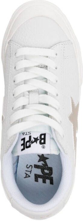 A BATHING APE Mad Sta low-top sneakers Wit