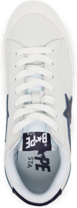 A BATHING APE Mad Sta sneakers Wit