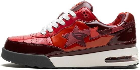 A BATHING APE Roadsta #1 "Red" sneakers Rood