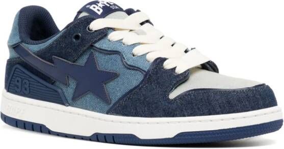 A BATHING APE SK8 STA #2 M2 low-top sneakers Blauw