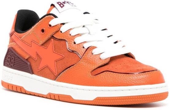 A BATHING APE SK8 STA low-top sneakers Oranje