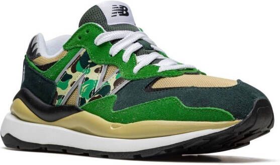 A BATHING APE x BAPE 57 40 sneakers Groen