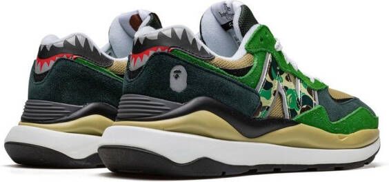 A BATHING APE x BAPE 57 40 sneakers Groen