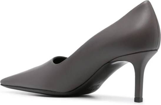 Acne Studios Leren pumps Grijs